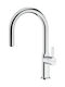 Teka Kitchen Faucet Counter Silver