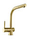 Globalo Kitchen Faucet Counter Gold