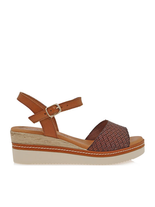 Sandra Coves Summer Women's Brown Platforms