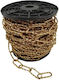 Decorative Gold Chain 3.8mm X 25m