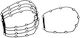James Gasket Satz Motorraddichtungen Cam Cover Jgi-25700370 Harley Davidson Flhtk 1868 Abs 19-23