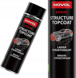 Novol Novol Sprühfarbe Mit Gebürstetem Effekt Schwarz 500ml