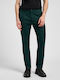 Pantaloni Fit Chino Elastic Slim Jade Forest