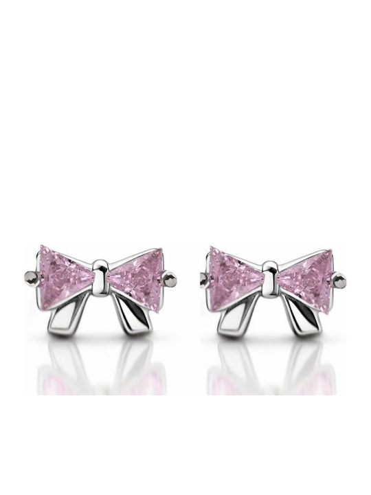Paraxenies Детски Обици Studs с Камъни от Сребро