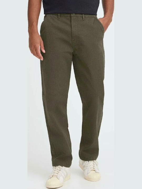 Blend Chino Trousers in Relaxed Fit Khaki