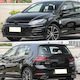 Cover for Volkswagen Golf 6 Mk6 2009-2012 Bonnet Logo Carbon Aif605