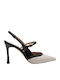 Leather Heels Ecru