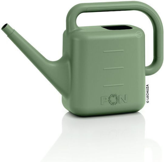 Lechuza Moja Watering Can 54x17x35cm 10 Lt Plastic Green Made In Germany