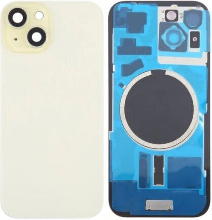 Apple Iphone 15 Plus Backcover Magsafe+camera Lens Yellow Grade A