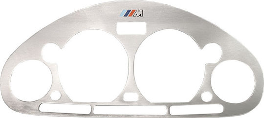 Διακοσμητική Επένδυση Καντράν Bmw 3 E36 90-99 M Αλουμινίου Ασημί