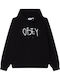 Sweatshirt with Hood Black