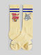 Jimmy Lion Men's Yellow Socks