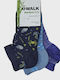 Walk Kids' Socks Blue/Beige/Rouge 3 Pairs