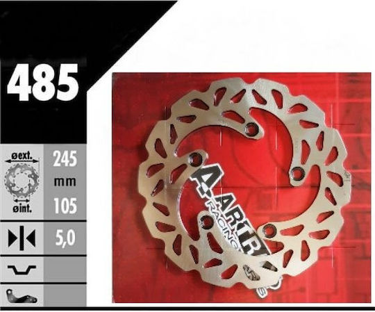 Δισκοπλακα Fz1 Fazer Fz6 Fazer Mt03 Πισω Artrax 485
