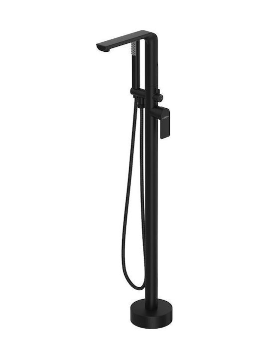 Mexen Thermostatic Bathtub Mixer Complete Set Black