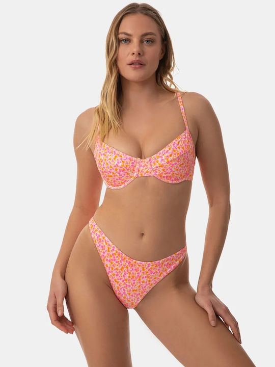 Rock Club Slip Bikini Sorbet