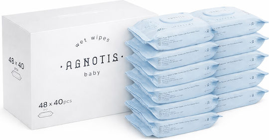 Agnotis Supreme Baby-Feuchttücher Duftfrei & Parabene frei 48x40 Stück pro Packung
