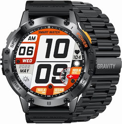 Έξυπνο Ρολόι Gravity Gt22-1 Μαύρο Gt22 Έξυπνο Ρολόι Gravity Gt22-1 Μαύρο Gt22