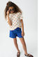 Pantaloni Scurți/Bermude Pentru Copii Tesatura Blue Delight