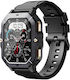Cubot C28 Aluminum Smartwatch with Heart Rate Monitor Black