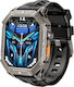 Rubicon Smartwatch Rncf24 Gray Silicone Bt Call Conversations