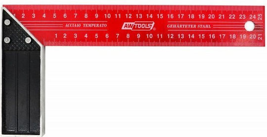 AW Tools Steel Angle Ruler Length 30cm