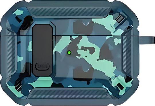 Coteci Ap-64 Mecha2 Case in Blue Color for Apple AirPods Pro
