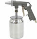 Air Sandblasting Gun 6.3mm Aluminum Container 1 Liter Aw-tools