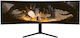Arozzi Nova Ultrawide Curved Monitor 49" 5120x1440 165Hz with 4ms Response Time GTG