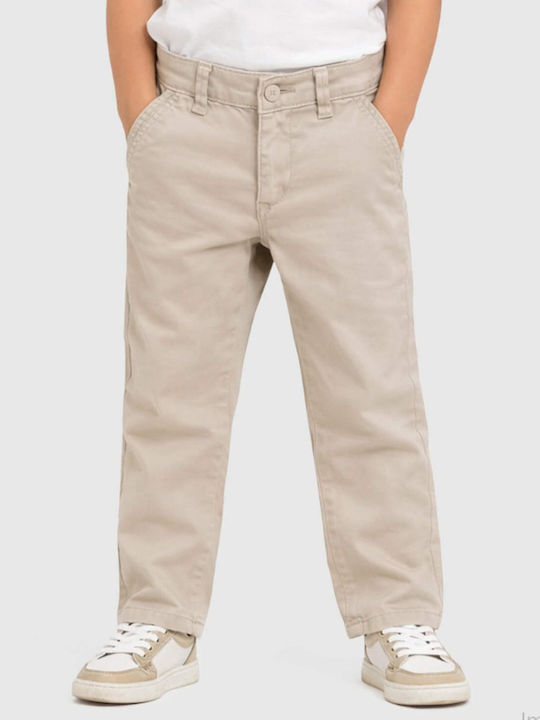 Guess Παιδικό Παντελόνι Chino Μπεζ