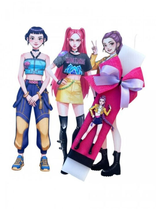 Ръчно Изработена Пасхална Свещ Demon Hunters Rumi K-pop 2026021