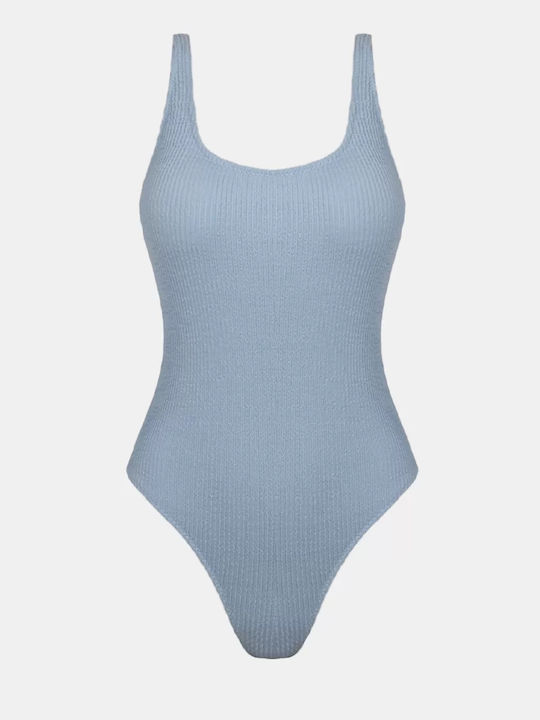 Rock Club One Piece Swimsuit Light Blue