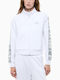 Γυναικεία Ζακέτα Φούτερ White