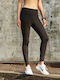 Sport Leggings mit Rissen Größe S Schwarz
