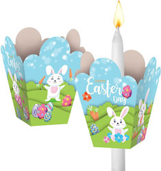 Bunny's Великденски Свещник Хартия 11x10x8.5см ...
