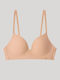 Nude Bra for Plunge without Underwire