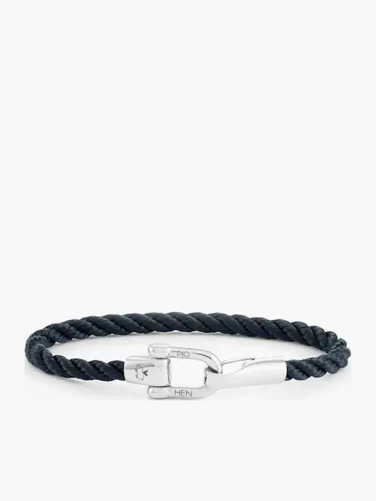 Pig & Hen Women's Silver Bracelet 16cm