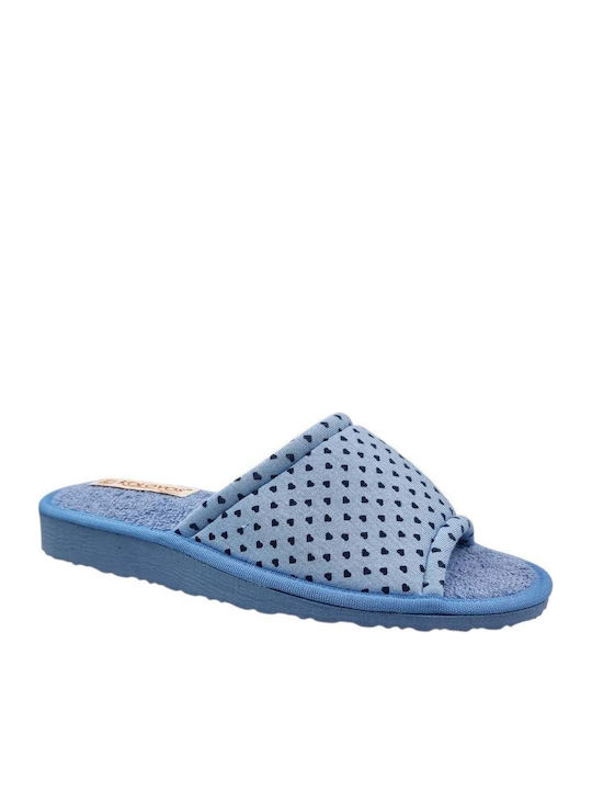 Winter Women's Slippers Light Blue 135-26_Siel