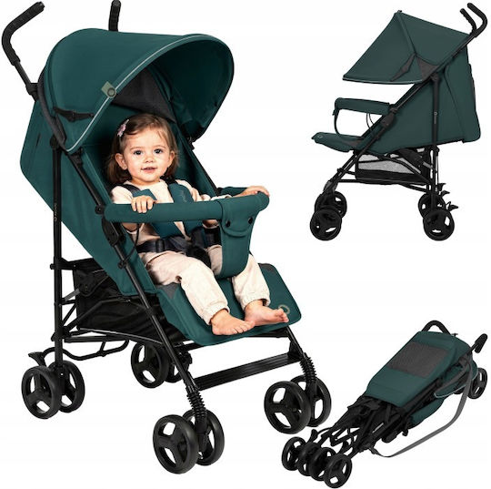 Lionelo Elia Umbrella Stroller Suitable From 6+ Months Green Graphite