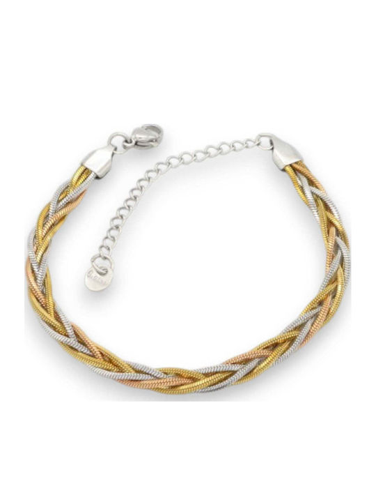 Charmy Brățară Pentru Femei Lanț Din Piele 17cm B3530