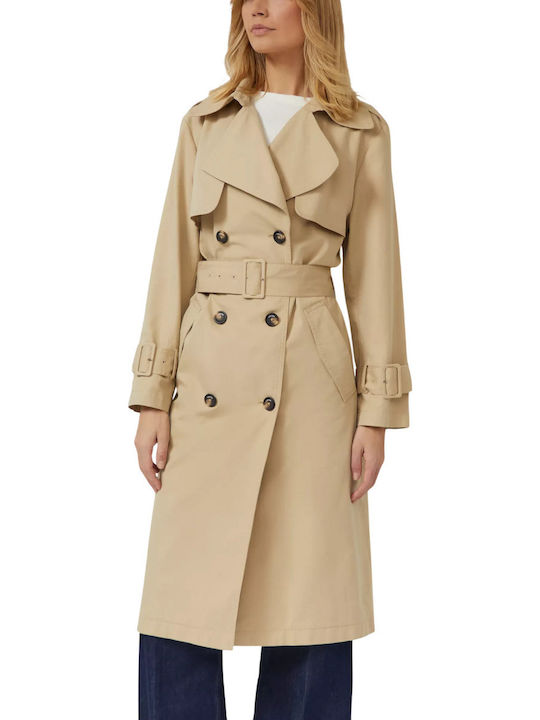 s.Oliver Women's Beige Gabardine