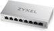 Zyxel GS1200-8V3-EU0101F v3 Managed L2 Switch with 8 Gigabit (1Gbps) Ethernet Ports