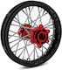 Pro-line Promoto-mx Pro-spec Aluminum V2 Bead Pre-assembled Rear Wheel Black Red Losi Promoto-mx