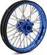 Pro-line Promoto-mx Pro-spec Aluminum V2 Bead Pre-assembled Front Wheel Blue Blue Losi Promoto-mx