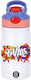 Roblox Rivals Kids Thermos Water Bottle Stainless Steel Safety Straw Pink Purple 350ml
