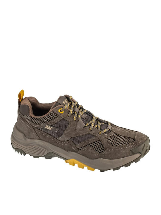CAT Men's Brown Hiking Shoes