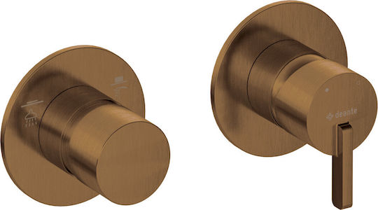 Deante Built-In Mixer & Diverter Set for Shower