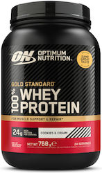 Optimum Nutrition Gold Standard 100% Whey Cookies & Cream 768gr Optimum Nutrition Gold Standard 100% Whey Cookies & Cream 768gr