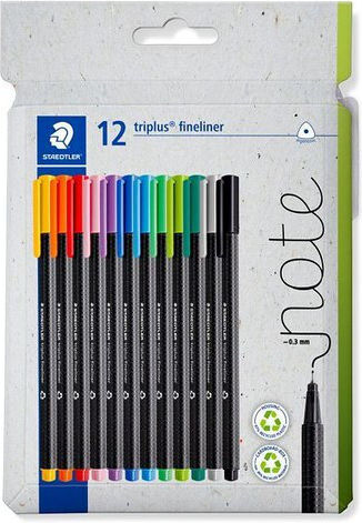 Staedtler Triplus Маркери За Проектиране 0.3mm Комплект 12 Броя