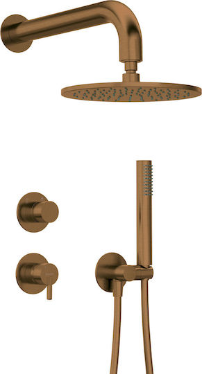 Deante Elektrisches Gitarren-Set für Mischbatterie, Telefon & Duschkopf-Einbau für Bronze Duschen Deante Elektrisches Gitarren-Set für Mischbatterie, Telefon & Duschkopf-Einbau für Bronze Duschen